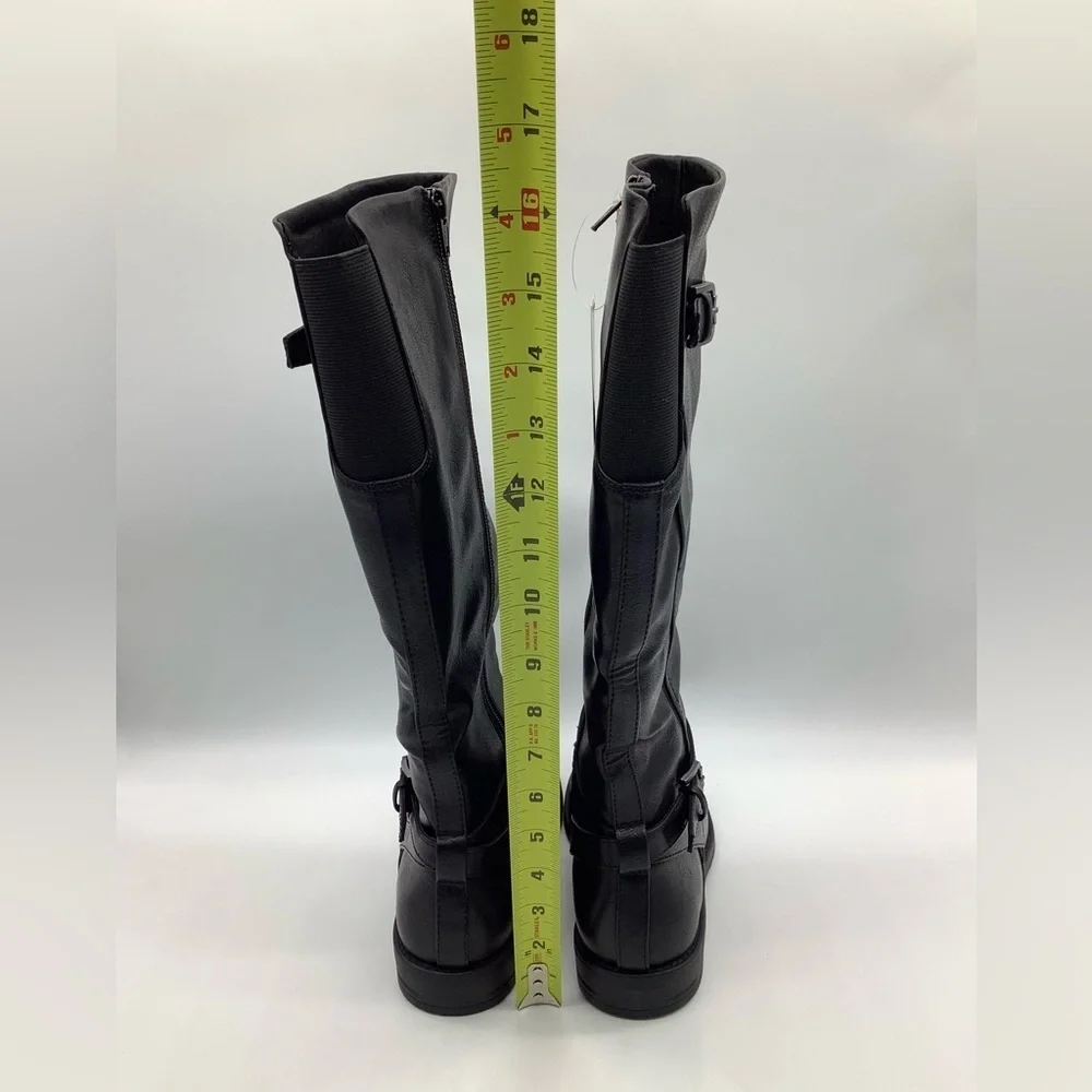 Baretraps Cassidy Black Knee High Boots | Vegan | Size 10 l New With Box